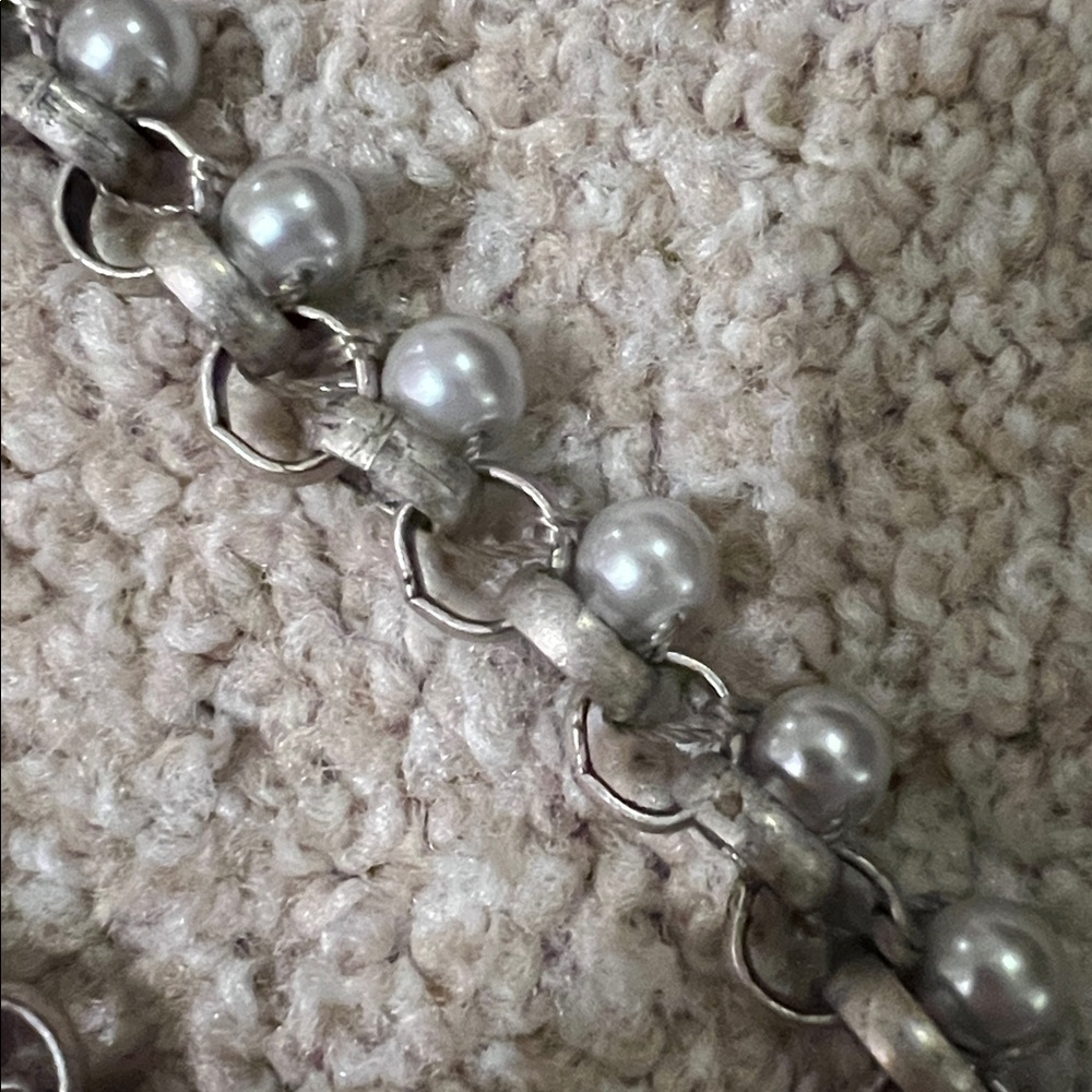 Lee Angel Signed Vintage Pearl Necklace
